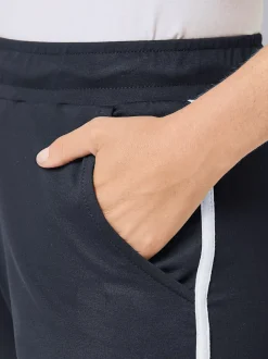 Pantalon à ceinture élastique matière sweat