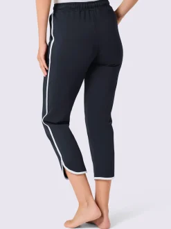 Pantalon à ceinture élastique matière sweat