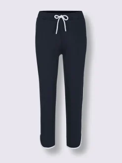 Pantalon à ceinture élastique matière sweat