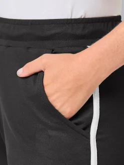 Pantalon à ceinture élastique matière sweat