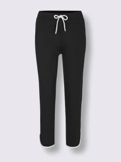 Pantalon à ceinture élastique matière sweat