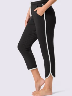 Pantalon à ceinture élastique matière sweat