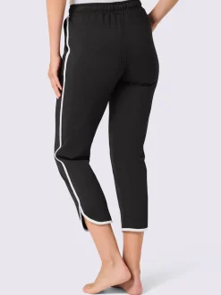 Pantalon à ceinture élastique matière sweat