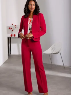 Pantalon à coupe large en polyester recyclé