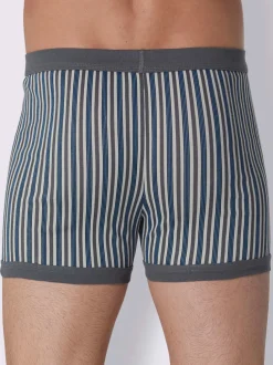 Pantalon court côtes fines