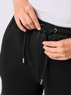 Pantalon court matière sweat