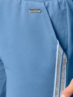Pantalon court matière sweat