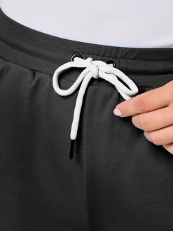 Pantalon court matière sweat