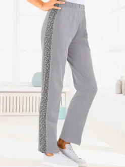 Pantalon de loisirs empiècement affinant