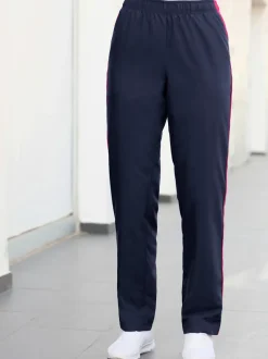 Pantalon de loisirs empiècements latéraux contrastés