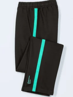 Pantalon de loisirs passepoils contrastés affinants