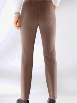 Pantalon d'hiver femme coupe droite