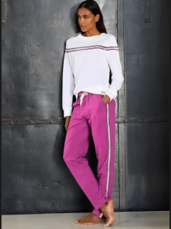 Pantalon d'intérieur pantalon de relaxation à rayures