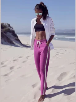 Pantalon d'intérieur pantalon de relaxation à rayures
