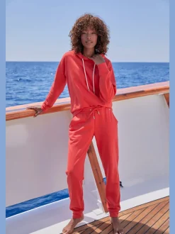 Pantalon détente pantalon molletonné à la largeur confortable