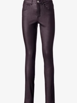 Pantalon effet ventre plat coupe skinny tendance