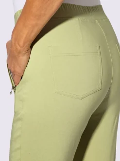 Pantalon en bengaline aspect bengaline tendance