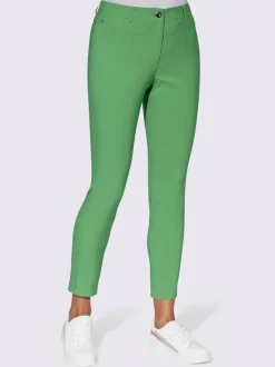 Pantalon en bengaline extensible et indéformable coupe étroite
