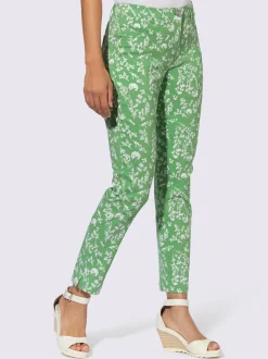 Pantalon en bengaline 77% viscose