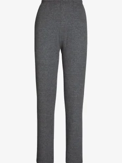 Pantalon en flanelle taille élastique