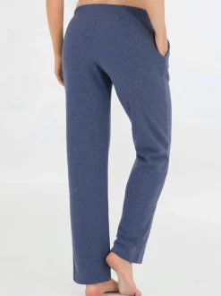 Pantalon en flanelle taille élastique