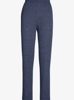 Pantalon en flanelle taille élastique
