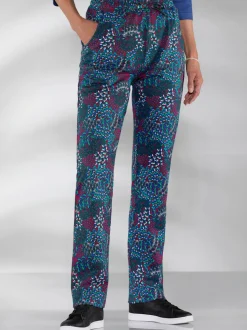 Pantalon en jersey interlock