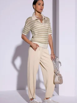 Pantalon en jersey mélange de modal doux