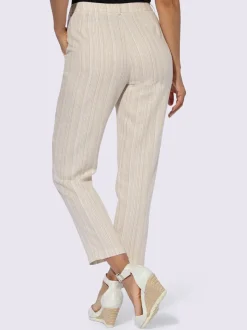 Pantalon en lin 20% lin