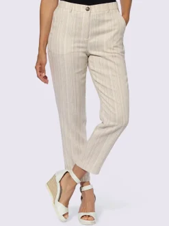 Pantalon en lin 20% lin