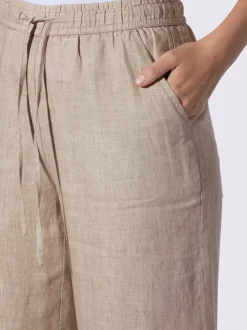 Pantalon en lin pur lin