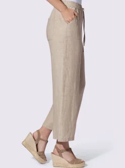 Pantalon en lin pur lin
