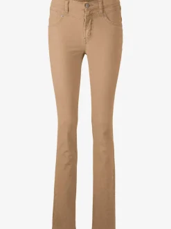 Pantalon en velours côtelé coupe droite avec poches