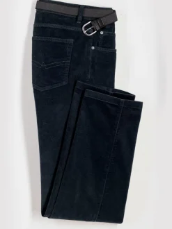 Pantalon en velours côtelé qualité velours