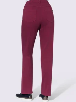 Pantalon extensible à poches et ceinture élastique