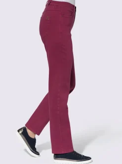 Pantalon extensible à poches et ceinture élastique