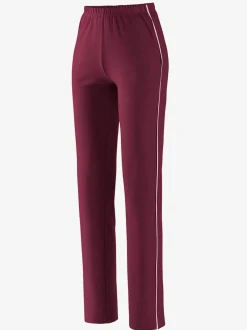 Pantalon femme avec liserés contrastants