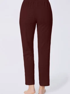 Pantalon femme avec liserés contrastants