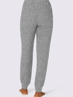 Pantalon femme effet tricot coupe décontractée