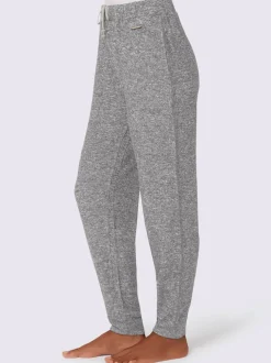Pantalon femme effet tricot coupe décontractée