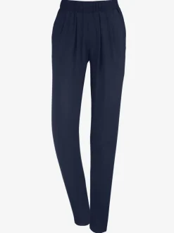 Pantalon femme fluide taille élastique