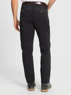 Pantalon finitions très contrastées