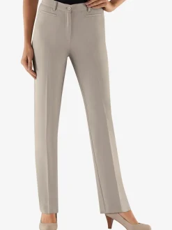 Pantalon fluide classique femme pli repassé