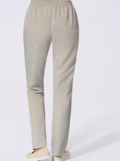 Pantalon imitation lin