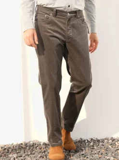 Pantalon imitation velours