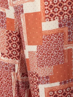 Pantalon imprimé viscose douce et fluide