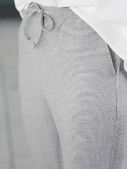 Pantalon jogger à taille élastique avec cordon