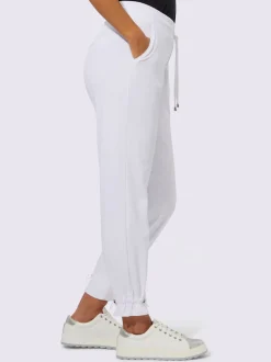 Pantalon jogpant en jersey extensible avec ceinture élastique