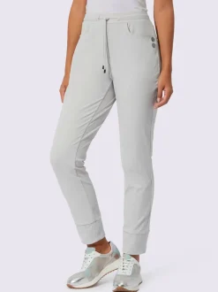 Pantalon jogpant en jersey extensible et confortable à coupe élancée