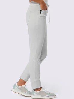 Pantalon jogpant en jersey extensible et confortable à coupe élancée